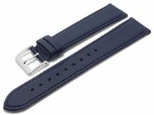 Uhrenband Willingen 17mm dunkelblau Leder HANDMADE in GERMANY von Meyhofer optional mit Easy-Click (Schlie&szlig;e 16 mm)