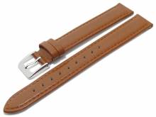 Uhrenband Willingen 15mm hellbraun Leder HANDMADE in GERMANY von Meyhofer optional mit Easy-Click (Schlie&szlig;e 14 mm)