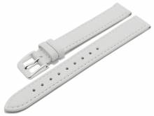 Uhrenband Willingen 15mm wei&szlig; Leder HANDMADE in GERMANY von Meyhofer optional mit Easy-Click (Schlie&szlig;e 14 mm)