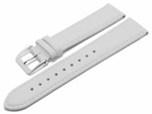 Uhrenband Willingen 17mm wei&szlig; Leder HANDMADE in GERMANY von Meyhofer optional mit Easy-Click (Schlie&szlig;e 16 mm)