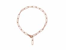 Schmuck-Armband Edelstahl ros�goldfarben auch f&uuml;r Charms von Style Republic - Bandl&auml;nge ca. bis 20cm