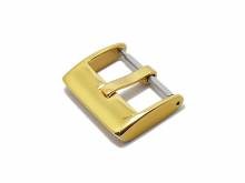 Breitdornschlie&szlig;e 22mm goldfarben Edelstahl poliert (PlBd00001)