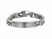 Schmuck-Armband Rouge Edelstahl antik-schwarz von POLICE - Bandl&auml;nge ca. 20cm