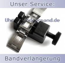 Service: Verlängerung von Metall-Uhrenarmbändern (Gliederbänder)