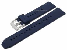Uhrenarmband Smart Active 20mm dunkelblau Silikon glatt matt EASY-CLICK von STAILER (Schlie&szlig;enansto&szlig; 20 mm)