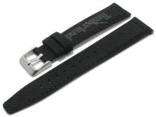 Uhrenarmband TIMBERLAND 20mm schwarz Canvas mit Schnellwechsel-Federstegen & Adapter für Apple 38/40 mm