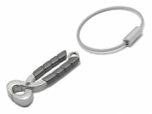 Schl&uuml;sselanh&auml;nger/Taschenanh&auml;nger Pincer silberfarben/grau Man�s best Friends