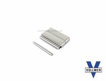 2er Set Einzelglieder 20mm Edelstahl satiniert für SES-Bänder von Vollmer