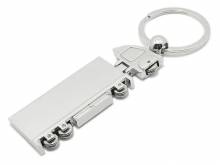 Schl&uuml;sselanh&auml;nger/Taschenanh&auml;nger Metall Truck silberfarben
