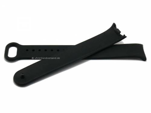 PREISTIPP: Uhrenarmband AcKKB090 schwarz Silikon Spezialansto passend fr XIAOMI 8 Smartwatches - Bild vergrern 