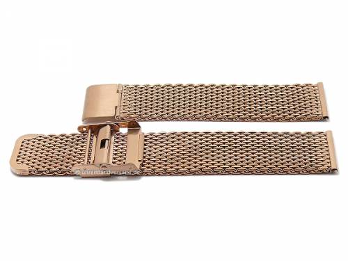Fancy Gold-Plated Stainless Steel 24 mm Watch Band 850.8RRG_K0035032 main image 0