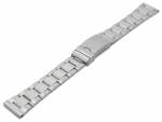 PREISTIPP: Uhrenarmband (Ackma116) 18mm Edelstahl teilweise poliert gefaltet mit Sicherheitsfaltschlie&szlig;e