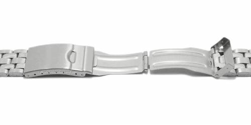 Uhrenarmband XL 22mm Edelstahl gefaltet teilweise poliert mit Faltschlie�e von BEAR - Bild vergr��ern 