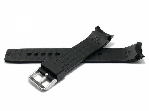 CASIO Ersatz-Uhrenarmband schwarz Kunststoff (10640266) Spezialansto fr ECB-30 - Bild vergrern 