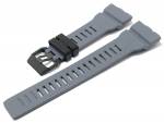 CASIO Ersatz-Uhrenarmband grau-blau Kunststoff (10584170) Spezialanstoß für GBA-800UC