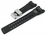 CASIO Ersatz-Uhrenarmband schwarz Kunststoff (10664306) Spezialanstoß für GWG-B1000