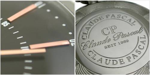 Savonette-Taschenuhr schwarz Ziffernblatt schwarz von Claude Pascal (*CL*TU*) - Bild vergr��ern 