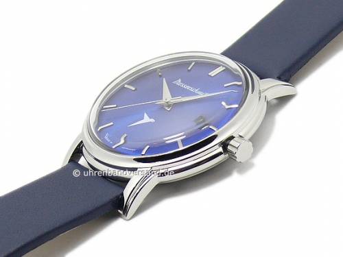 Herrenuhr (Quarz) Messerschmitt -KR200-BDB- Kabinenroller Edelstahl Ziffernblatt blau Made in Germany (*AV*HU*) - Bild vergr��ern 