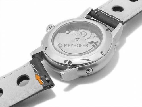 Schnellwechsel-Federstege EASY-CLICK (1 Paar) 21mm Edelstahl Durchmesser 1.5 mm - Bild vergr��ern 