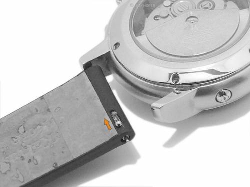 Meyhofer EASY-CLICK Uhrenarmband -Wilburton- 22mm rotbraun aus Kaktus-Fasern VEGAN seidenmatt (Schlieenansto 22 mm) - Bild vergrern 