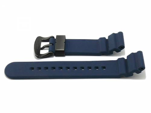 Ersatzband SEIKO 20mm Silikon dunkelblau fr SBDL057, SSC019P1, SSC663P1, SSC675P1, SSC701P1 etc. - Bild vergrern 