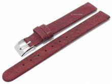 Meyhofer EASY-CLICK Uhrenarmband Tavira 14mm bordeaux echt Kork VEGAN matt (Schließenanstoß 14 mm)