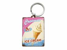 Retro-Schlüsselanhänger/Taschenanhänger Ice Cream von Nostalgic-Art