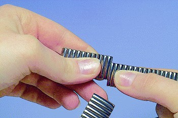 Fixoflex Zugbänder - Uhrenarmband trennen