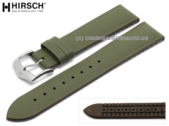uhrenarmband grün leder