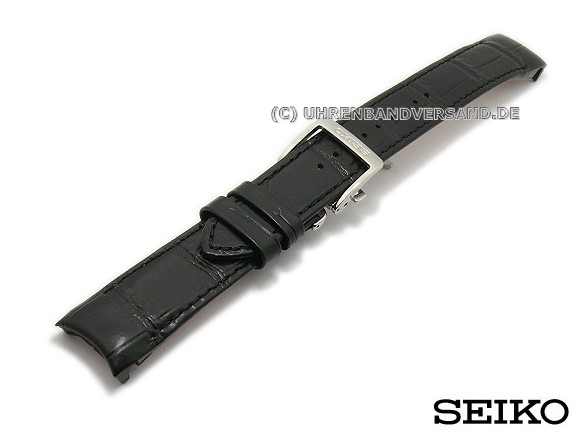 Echtes Krokodilleder Armband Für Uhren 12-24 Mm – Mit Faltschließe In Schwarz, Braun, Blau