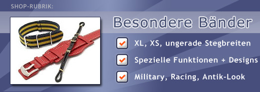 Uhrenarmbänder mit Besonderheiten in Funktion und Design