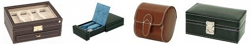 Uhrenboxen, Uhrenkoffer, Uhren-Etuis & mehr...