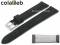 Uhrenarmband Ecosuede 20mm schwarz...