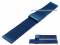 Uhrenarmband 20mm blau Milanaise mittelschweres...