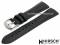 Uhrenarmband Urbane 20mm schwarz Kautschuk...