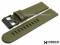 Uhrenarmband S-LG1 22mm olivgrün Leder...