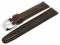 Manufaktur-Uhrenarmband 22mm rotbraun...