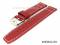 Uhrarmband Tennis 18mm rot genarbt...