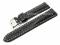 Uhrenarmband 22mm schwarz echt Strauß...