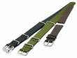 Uhrenarmb&auml;nder 3er-Set NATO CLASSIC TRIO 20mm schwarz/oliv/braun Leder/Textil Durchzugsb&auml;nder & Clipband MEYHOFER