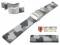 Uhrenarmband Emden 22mm grau camouflage...