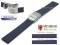 Uhrenarmband Siracusa 22mm dunkelblau...
