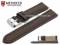 Uhrenarmband Saarburg 18mm dunkelbraun...