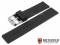 Uhrenarmband Coburg 18mm schwarz Silikon...