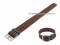 Uhrenarmband 16mm braun Nylon/Textil...