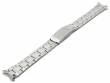 Uhrenarmband (PlMb001) 15mm Edelstahl gefaltet poliert mit Rundanstoß