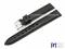 Uhrenarmband 11mm schwarz echtes Kalbsleder...