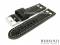 Uhrarmband Chesterfield 24mm schwarz...