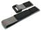 Uhrenarmband 22mm grau/schwarz Nylon...