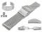 Uhrenarmband 20mm kurz Milanaise poliert...